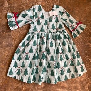 Pink Chicken Christmas Dress